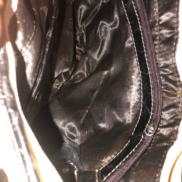 NWT Country Road CT Series Cowprint/Cross Purse. - Picture 6 of 7